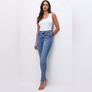 Good American Light Blue Skinny Jeans